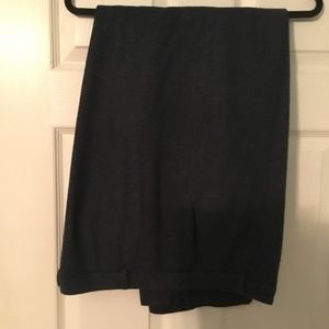 Talbots 100% wool slacks size 18. Gray tweed